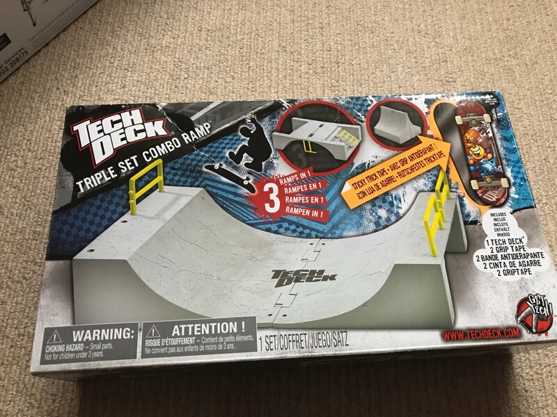 tech deck triple set combo ramp